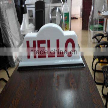 China Supplier Blister Plastic Taxi Top Advertising Light Box photo-6