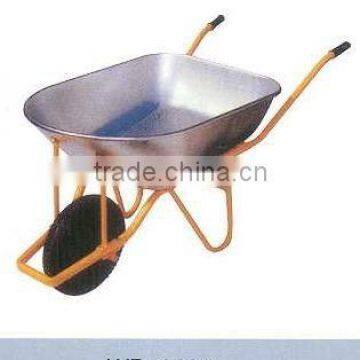 strong metal tray construction wheelbarrow