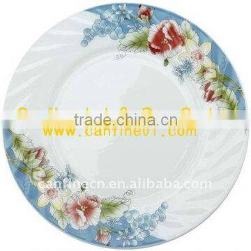 ELEGANT OPAL GLASS FLAT PLATE