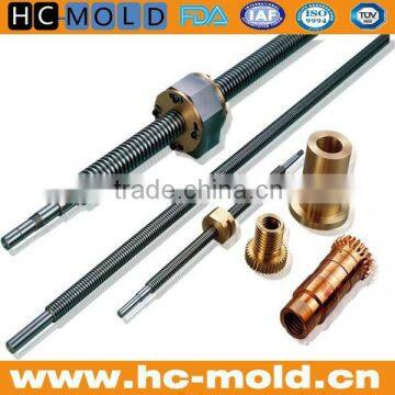 Custom micro lead screw proper for low production