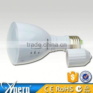 Multi-function Scalable 4W e27 LED emergency light with rechargeable function