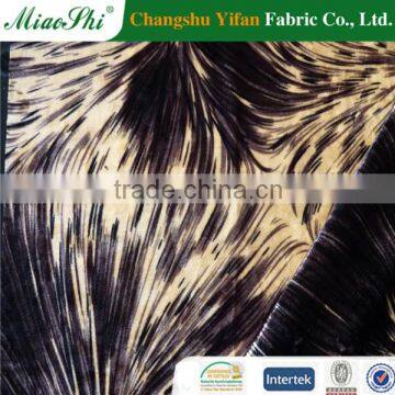 Make-to-order 100% Polyester Plain Ice Bloom Velvet Car Seat Upholstery Fabric photo-3