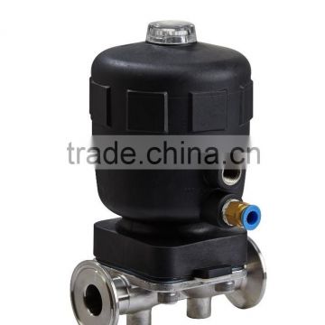 Pneumatic Actuated Diaphragm Valve with EPDM diaphragm and FDA Certificate