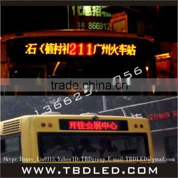 semi-outdoor led bus display message screen billboard sign