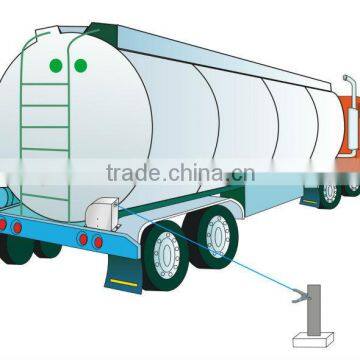 Spring Rewind Grounding cable reel for tanker truck