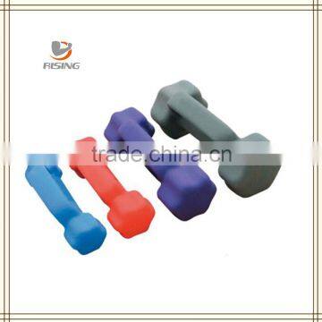 Manufactuer factory outlet nantong factory high quality neprene dumbbell