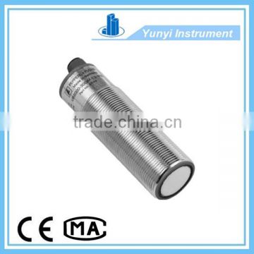 Ultrasonic immersion capacitive level sensor