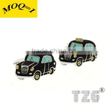 Fashion Stainless Steel Taxi Cufflink