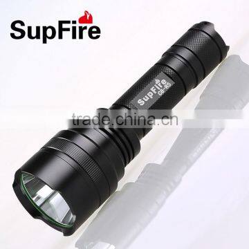 SupFire C8-XPE LED Flashlights Torch, Rechargeable Riding Flashlight, Long Range, Portable Daily Use