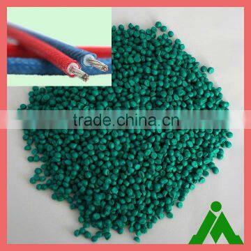 Soft PVC particles for extrusion