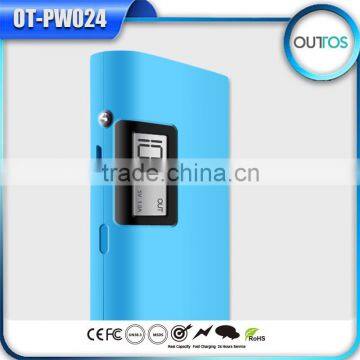 New Products 2015 Portable Battery Charger Power Bank Online Battery Tester