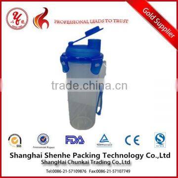 500ml PP drinking plastic bottle with lid