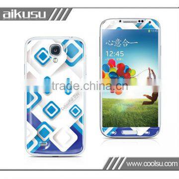 Make epoxy resin sticker for samsung s4