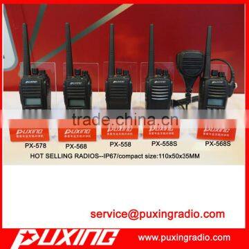 IP67 Two Way Radio PUXING PX-578 FM UHF/VHF 5W photo-3