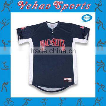 OEM hot selling fashion custom baseball jersey