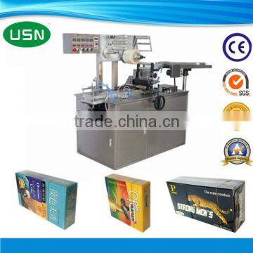 Professional Automatic condom cellophane overwrapping machine