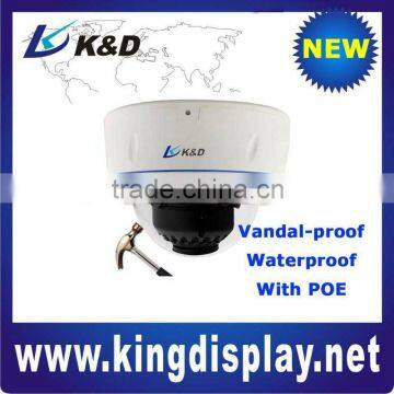 600tvl Wi-Fi vandalproof dome camera with POE module