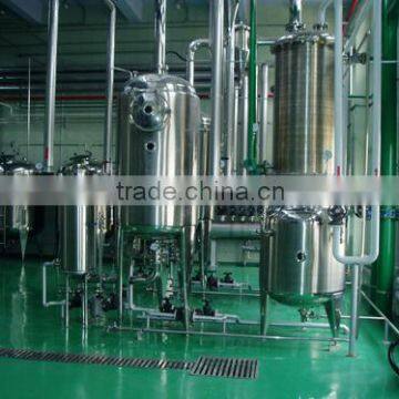 High-efficiency Vacuum Single-effect Milk Water Alcohol Juice Evaporator /Distiller