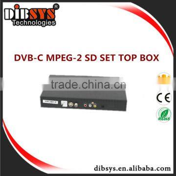 DVB-C MPEG-2 SD digital TV Box set top box