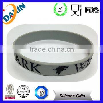 OEM Multicolor Debossed Silicone Bracelet for Promotion Gift