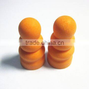 2016 new shape foam ear plugs foam screw thread security ear plugs manufacturer in China