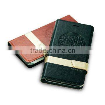 Classic PU Leather Quran Phone Cover for Micromax mobile phone case