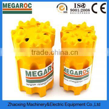 T38 retrac threaded button rock drill bit for mining