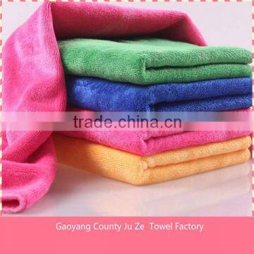 80 polyester 20 polyamide microfiber face towel wholesale