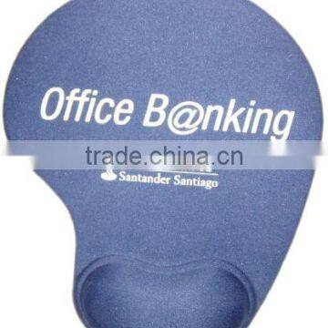 Rubber wrist mouse pad