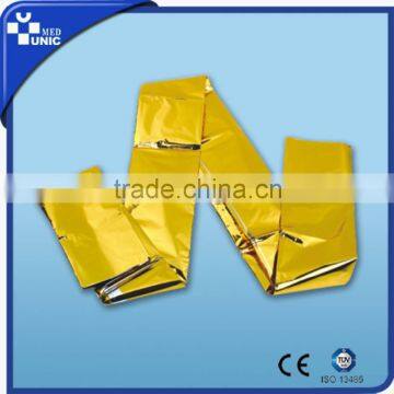 Medical Thermal Accident Blanket gold silver