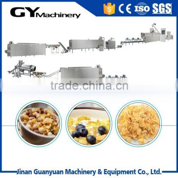 Breakfast cereal snack food production line/Corn flour snack machine