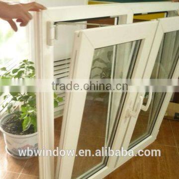 European style of PVC/UPVC tilt and turn glass window ,PVC/UPVC windows and doors