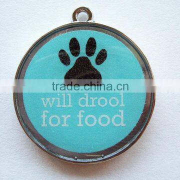 Low Price Custom Dog Tags Necklaces Newly Designing Paw Print Dog Tag High Quality Customized Dog Tags photo-2