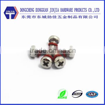 sus304 metal thread cheese head combination screw