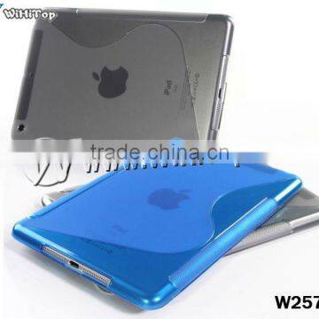 for ipad mini tpu case,s line tpu case for mini iPad