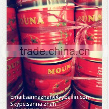 2.2kg tinned tomato paste/sauce,OEM brand,tomato export