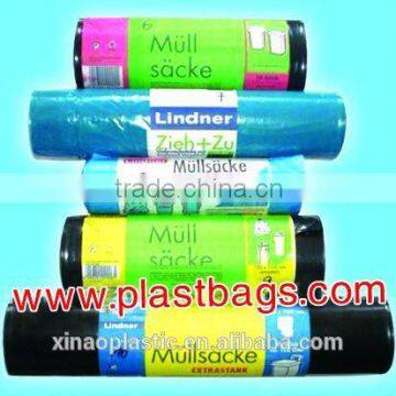 tie handle garbage bags