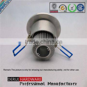 downlight spare part metal parts guangdong factory