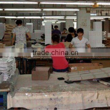 high quality wood jewelry boxes assembling workshop
