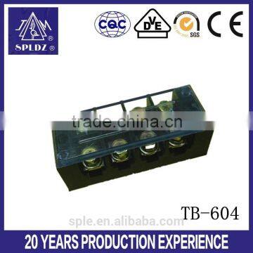 60A 4 pole TB Barrier Terminal block TB-604