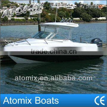 6m Fiberglass Convertible Top Motor Boat (600 Hard Top Convertible) photo-3