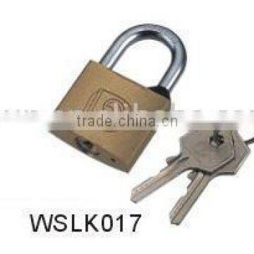 brass padlock