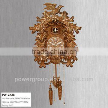 Cuckoo Clock With Exquisite Workmanship Flower & Bird and Greek Numerals Clock Hand Best Quality CK28