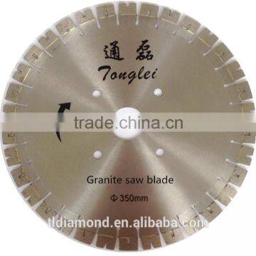 350mm/14" U teeth great sharpness diamond saw blade for granite