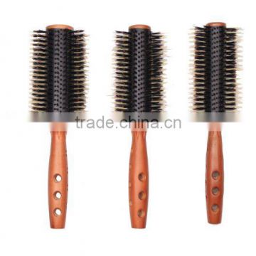 Wooden hair brush