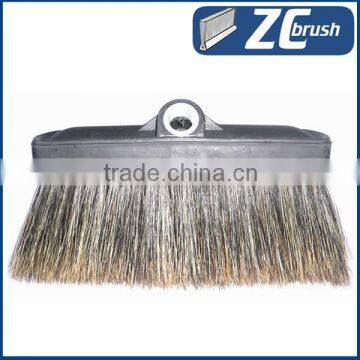 100% natural soft boar bristle hog hair water flow car brush