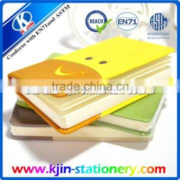 Wholesale high quality cute cheap plain recycled paper notebook for girls