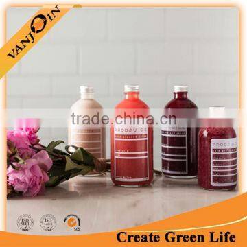 4oz 8oz Boston Round Glass Cold Pressed Juice Bottle With Label Printing,Glass Juice Bottle, Juice Glass Round Bottle