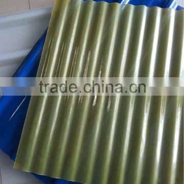 transparent fiberglass corrugated plastic roof tile