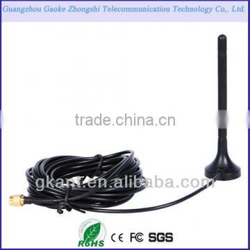 Car digital tv antenna, wireless magnetic dvb-t antenna